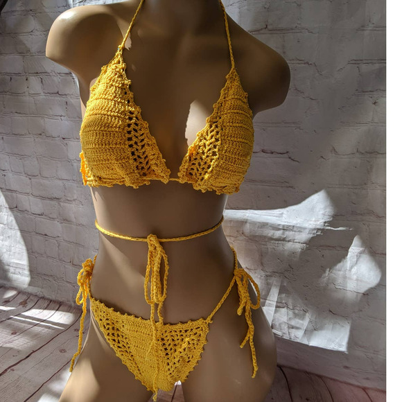 Daisy Swimwear new crochet bikini‎ $80 - Picture 2 of 7